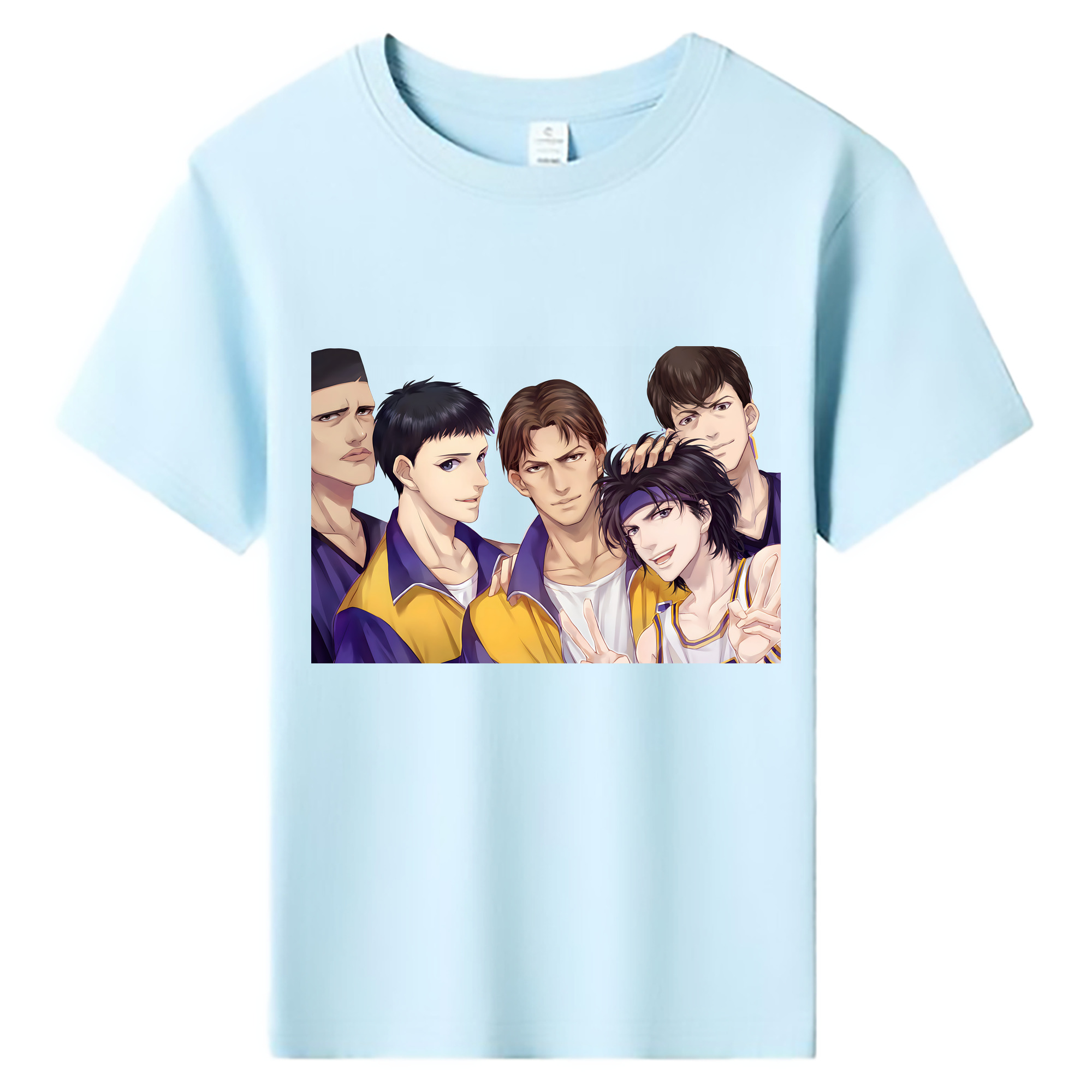 （画像用） SLAM DUNK／スラムダンク 綿100％キッズTシャツ（フロントプリント）